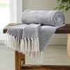 Dunelm Jenson Herringbone 130cm X 180cm Throw