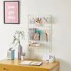 Dunelm Metal Peg Board With Accessories White -Command Shop 30769838
