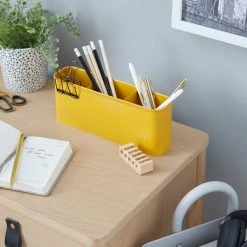 Elements Steel Pen Storage Old Gold