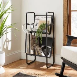 Dunelm Magazine Vinyl Storage Tower -Command Shop 30769855 alt01