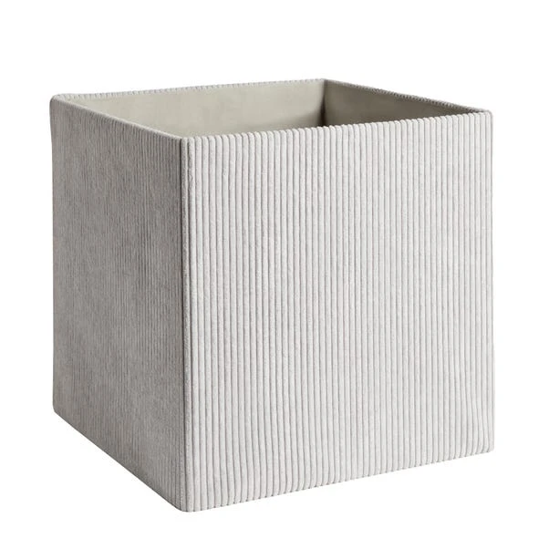 Dunelm Set Of 2 Corduroy Folding Boxes 5 Dunelm Set Of 2 Corduroy Folding Boxes - Image 3