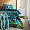 Dunelm Camo Fleece Duvet Cover And Pillowcase Set