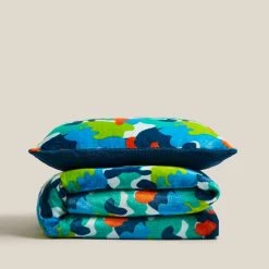 Dunelm Camo Fleece Duvet Cover And Pillowcase Set -Command Shop 30770055 alt03