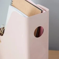Elements Steel Magazine Holder Peach Blush -Command Shop 30770474 alt02