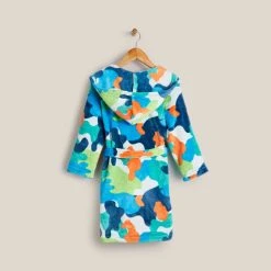 Dunelm Kids Camo Dressing Gown -Command Shop 30770921 alt03
