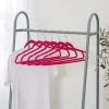 Dunelm Set Of 30 Flocked Hangers -Command Shop 30772508