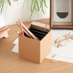 Dunelm Kraft Pen Storage Pot