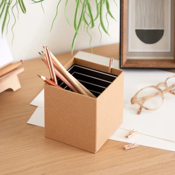 Dunelm Kraft Pen Storage Pot 3 Dunelm Kraft Pen Storage Pot
