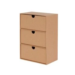 Dunelm Kraft Stationery Drawers 9 Dunelm Kraft Stationery Drawers -Command Shop 30772737 alt02