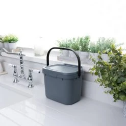 Dunelm Sinkside Caddy 4L Grey 7 Dunelm Sinkside Caddy 4L Grey -Command Shop 30776557 alt06