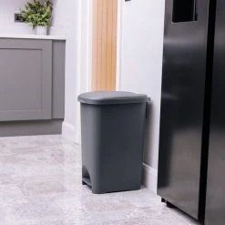 Addis Plastic 40L Pedal Bin Grey -Command Shop 30776591 alt04