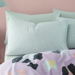 Dunelm Lilac Leopard Duvet Cover And Pillowcase Set -Command Shop 30782340 alt03