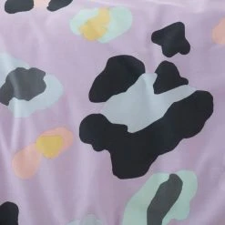 Dunelm Lilac Leopard Duvet Cover And Pillowcase Set -Command Shop 30782340 alt04