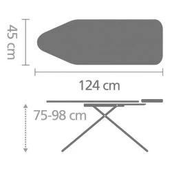 Brabantia Ironing Board C Spring Bubbles -Command Shop 30788088 alt05