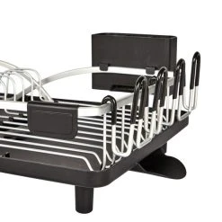 Dunelm Multi-Functional Dish Drainer Black -Command Shop 30789693 alt02
