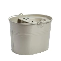 Dunelm Warm Sand Metal Mop Bucket -Command Shop 30791685 alt02