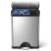 Simplehuman 46 Litre Dual Compartment Pedal Bin -Command Shop 30791931