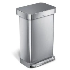 Simplehuman 45 Litre Liner Pocket Bin With Plastic Lid