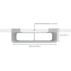 Joseph Joseph CupboardStore Film, Foil & Bag Organiser Grey -Command Shop 30797295 alt02