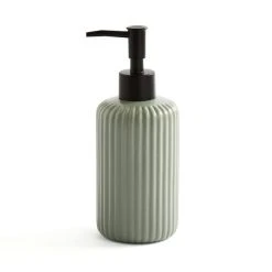 Dunelm Ceramic Ribbed Lotion Dispenser 5 Dunelm Ceramic Ribbed Lotion Dispenser -Command Shop 30797523 alt01