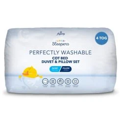 Fogarty Little Sleepers Perfectly Washable 4 Tog Cot Bed Duvet And Pillow Set -Command Shop 30797940 alt04