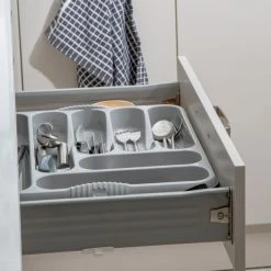 Wham Upcycled Large Grey Cutlery Tray -Command Shop 30798482 alt02