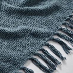 Dunelm Aris Cotton Weave 130cm X 180cm Throw -Command Shop 30798927 alt03