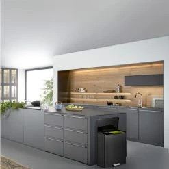 EKO Essential 20/20 Litre Recycler Steel Bin -Command Shop 30802508 alt02