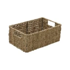 JVL Seagrass Set Of 3 Storage Baskets With Handles -Command Shop 30824537 alt03