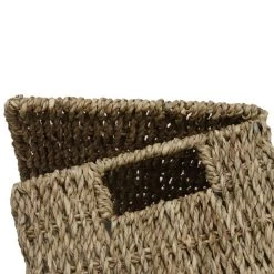 JVL Seagrass Set Of 4 Storage Baskets With Lids -Command Shop 30824540 alt04