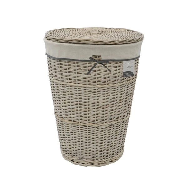 JVL Arianna Willow Round Laundry Basket 7 JVL Arianna Willow Round Laundry Basket - Image 5