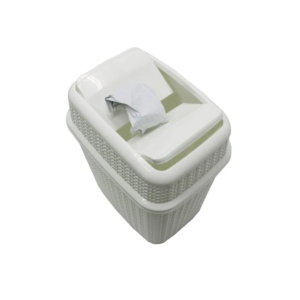 JVL Loop Plastic Push Top Bin 10L 4 JVL Loop Plastic Push Top Bin 10L - Image 2