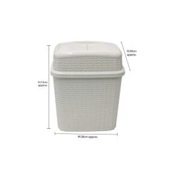 JVL Loop Plastic Push Top Bin 10L 11 JVL Loop Plastic Push Top Bin 10L -Command Shop 30824628 alt04